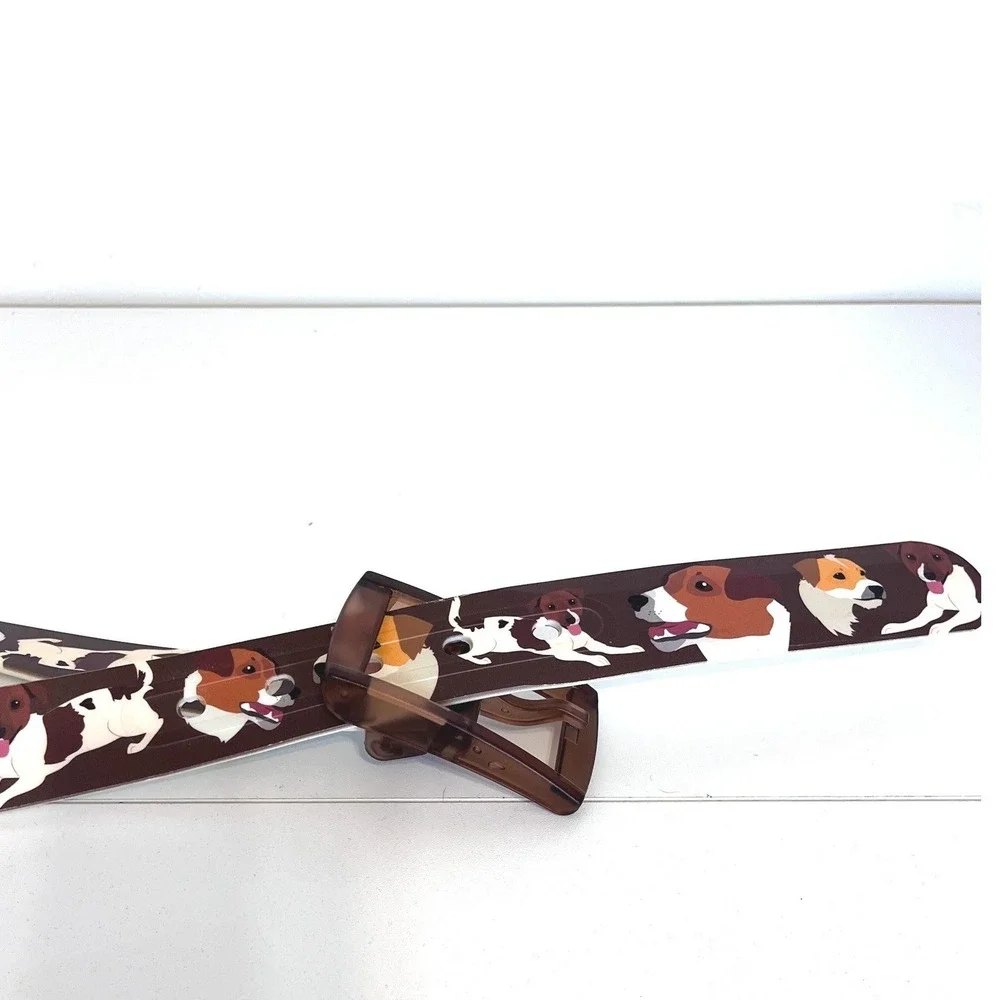 C4 Unisex‎ Dog Belt Size XL Brown Waterproof Travel Friendly Hypoallergenic USA